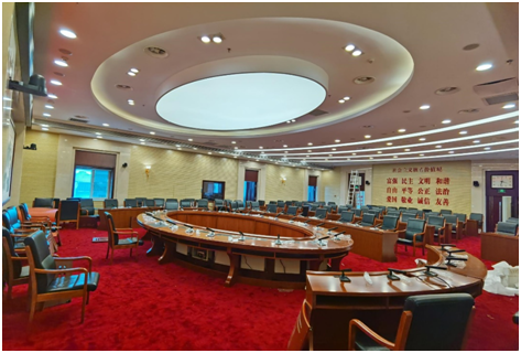 北京市东城区委会议室